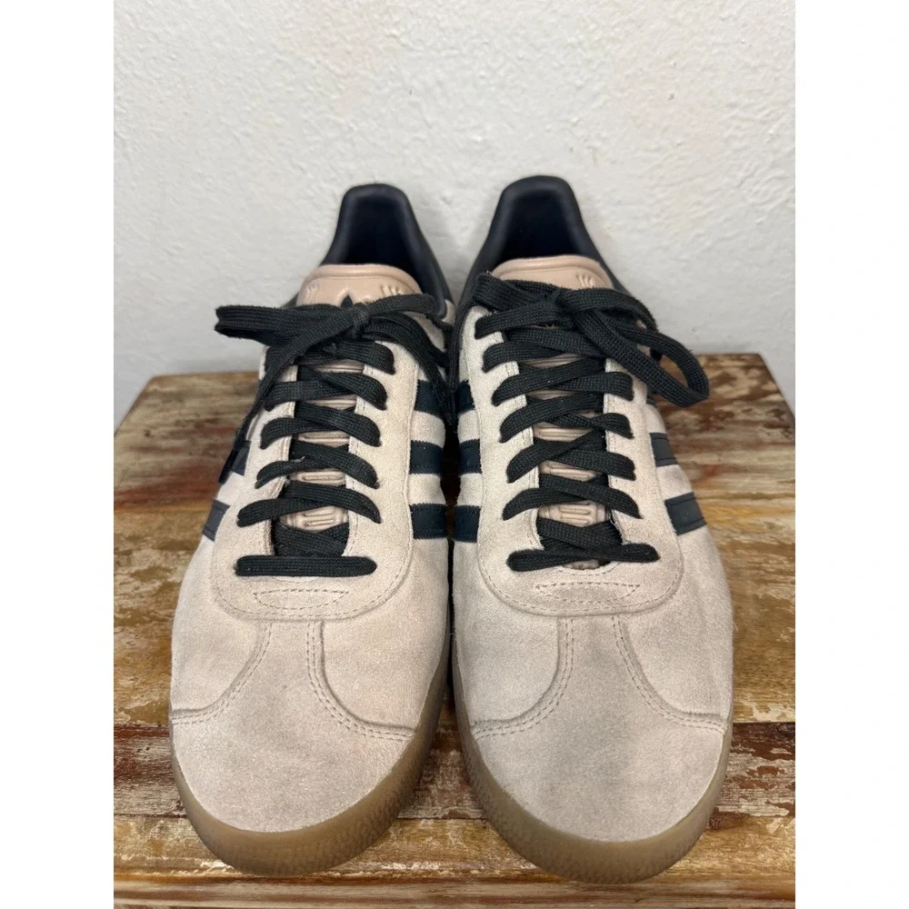 Adidas Gazelle Men's 11.5 Sneakers Wonder Taupe Night Indigo Suede IG6199